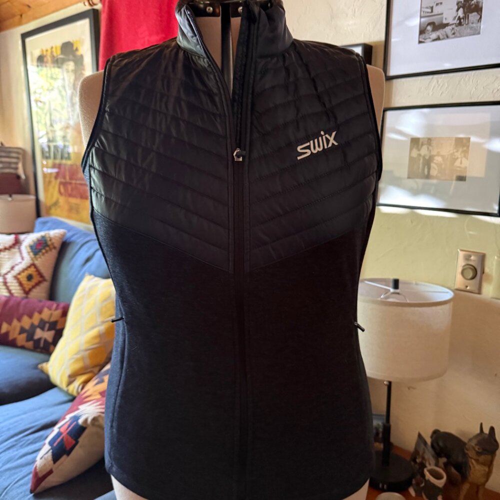 Swix Navy Blue Vest with Insulation